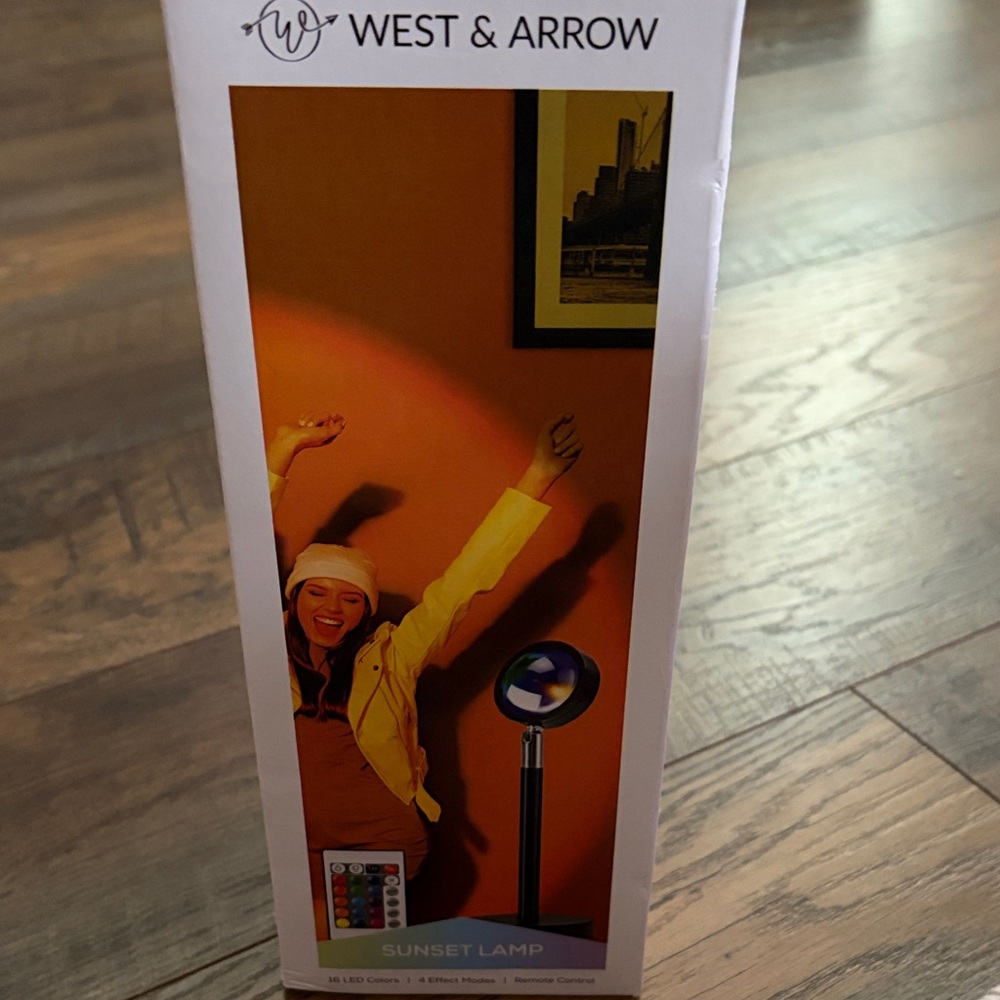 Sunset Lamp - Orange Ambient Party Light